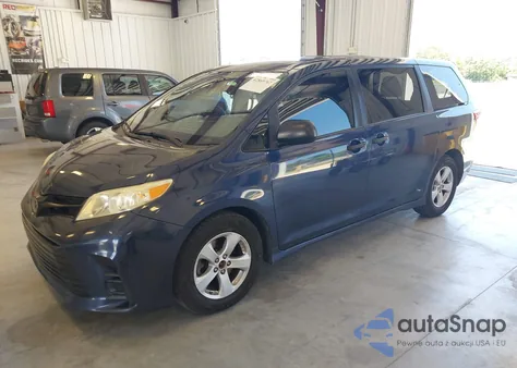 2018 Toyota Sienna L 7 Passenger from USA, damaged, VIN 5TDZZ3DCXJS907985